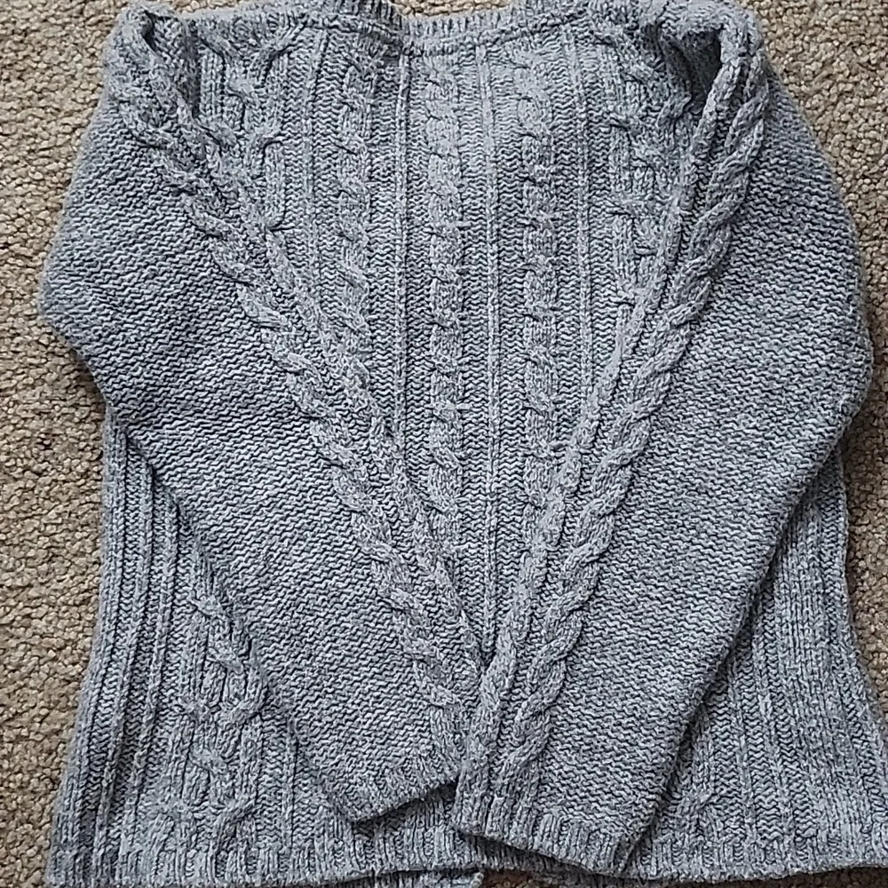 Grey 5T girl sweater - Picture 3 of 3
